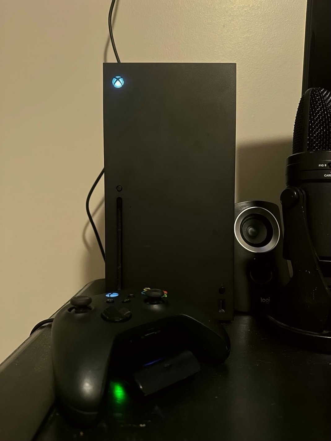 Microsoft Xbox Series X Bundle 5P38 with Astro A10s and 4 Games - Used