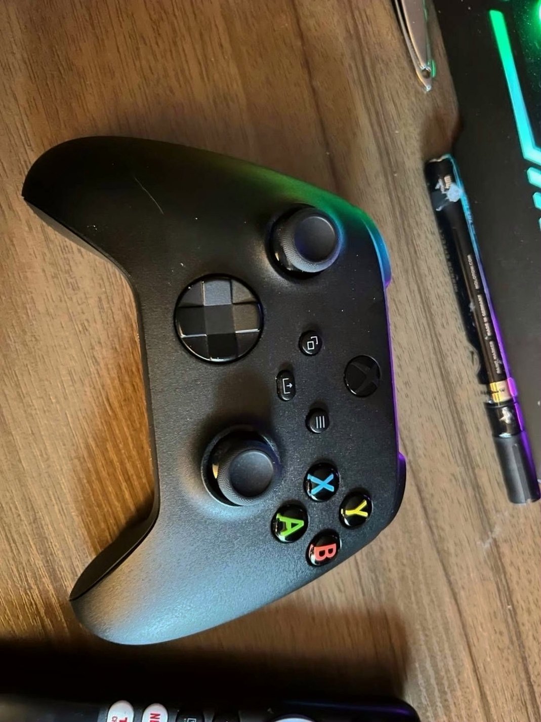 Microsoft Xbox Series X 229.38 Electric Green & Black Controllers - Used image 5