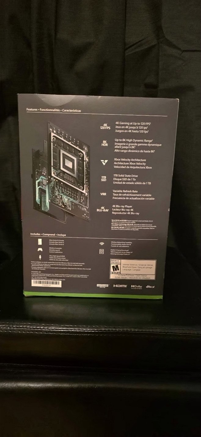 Microsoft Xbox Series X Diablo IV Edition 1TB Black - Used image 4