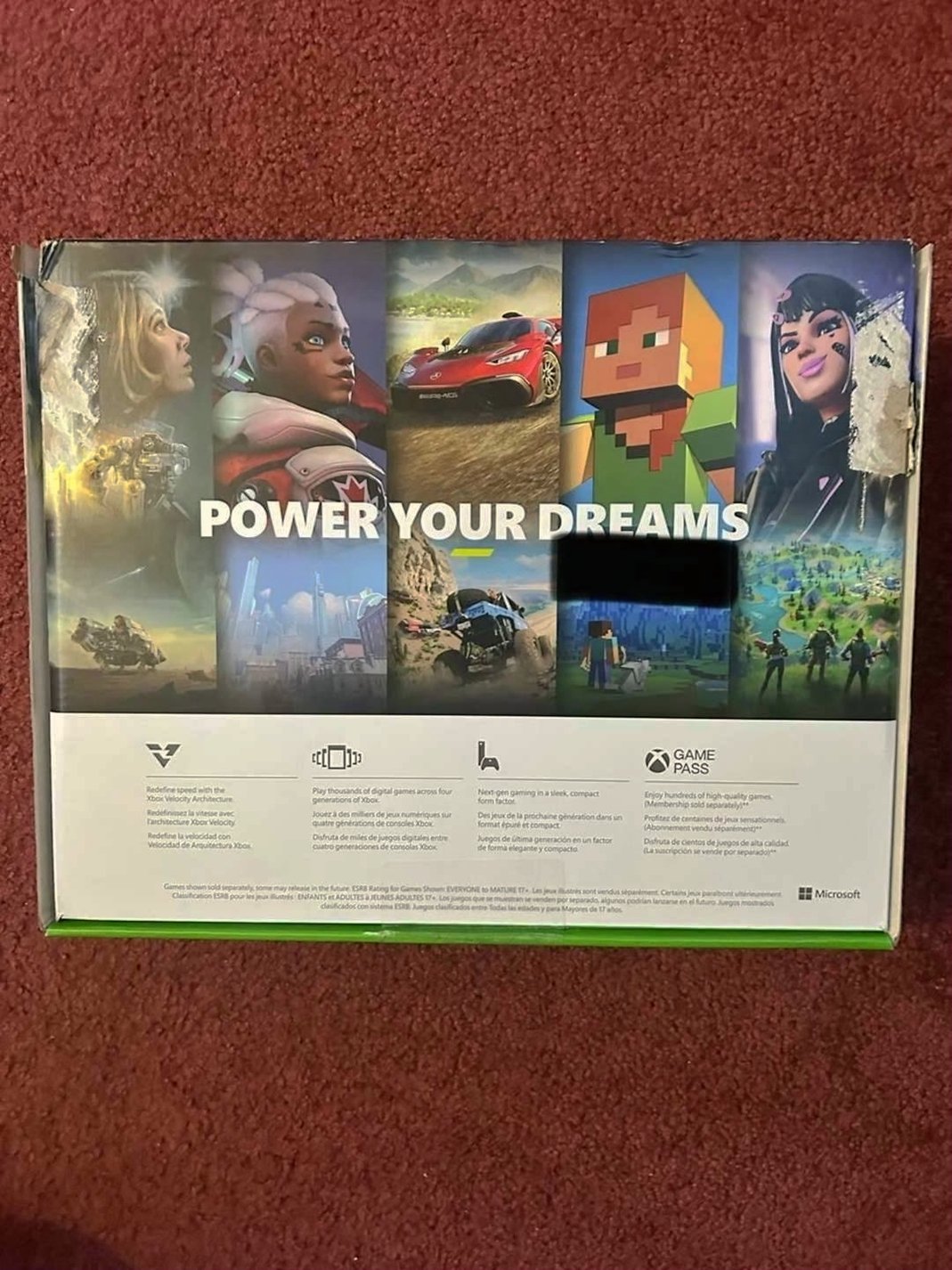 Microsoft Xbox Series S 8F22 1TB White - Used image 3