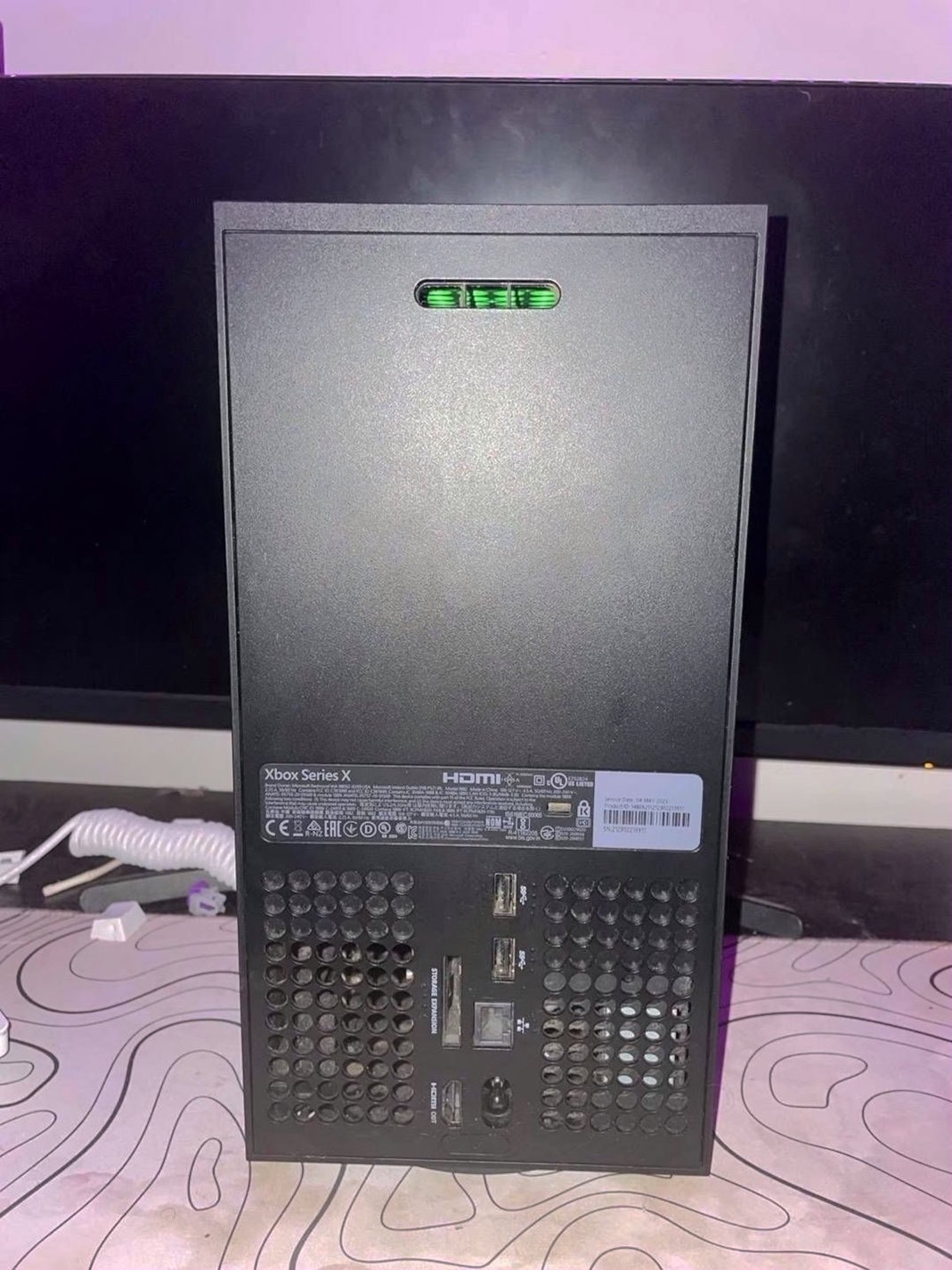 Microsoft Xbox Series X 1TB Black Unlocked - Used image 4