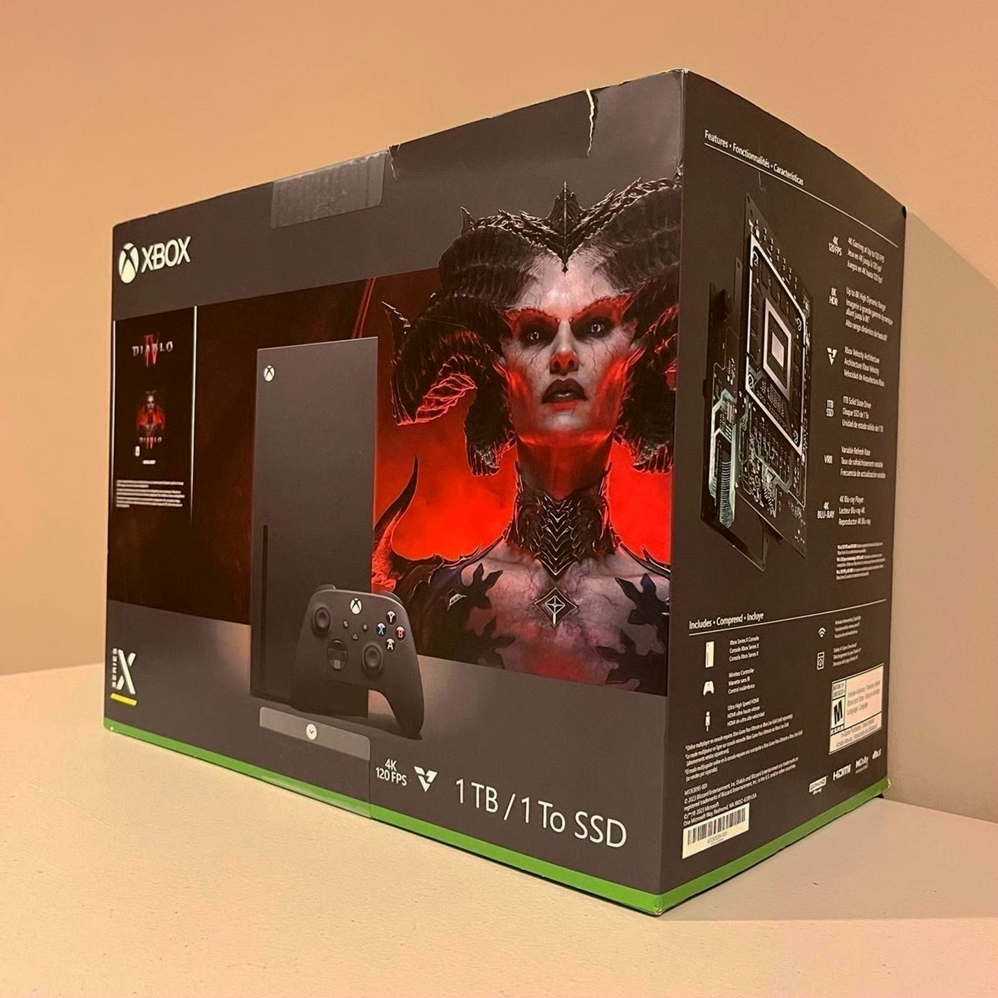 Microsoft Xbox Series X Diablo IV Bundle 1TB Black - Used