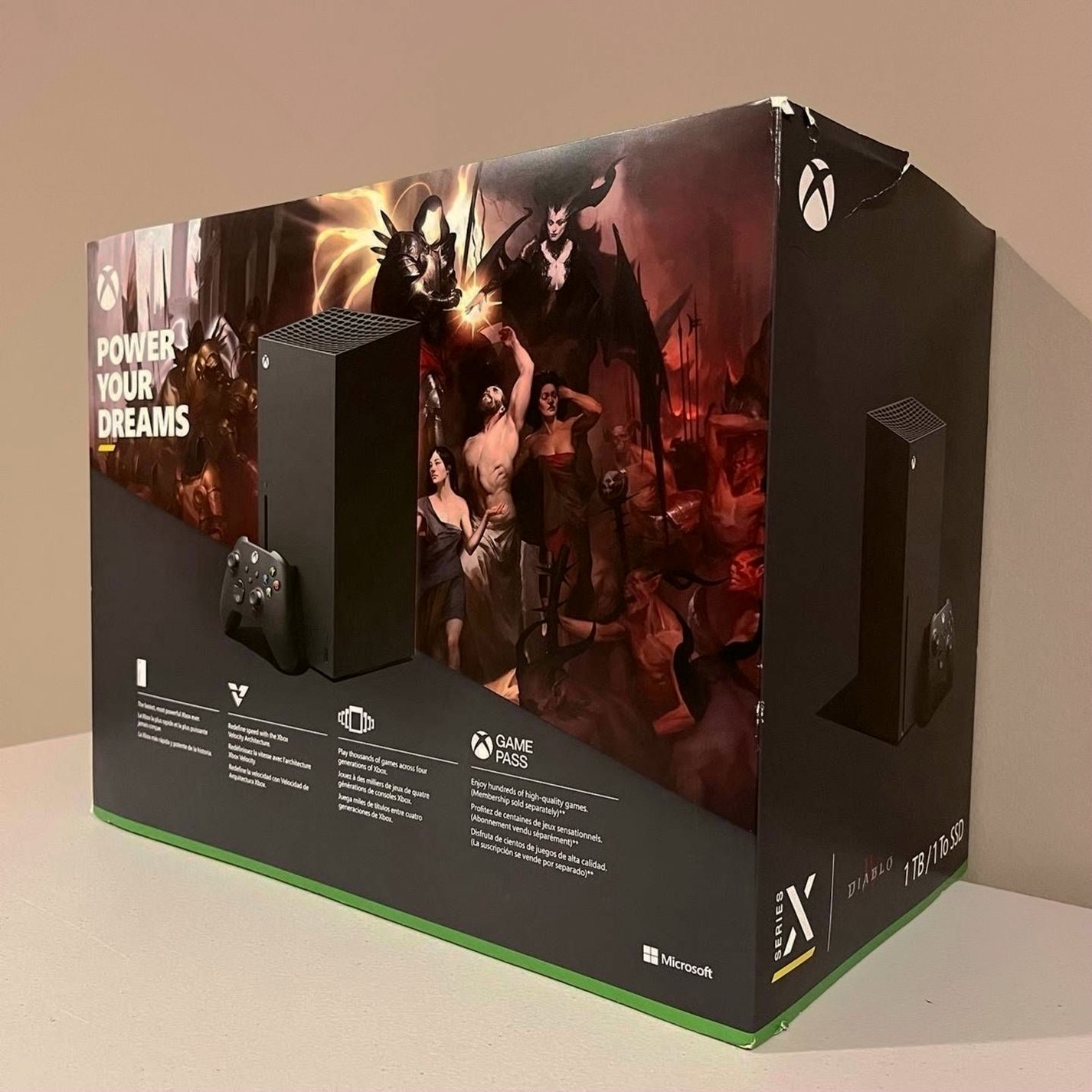 Microsoft Xbox Series X Diablo IV Bundle 1TB Black - Used image 2