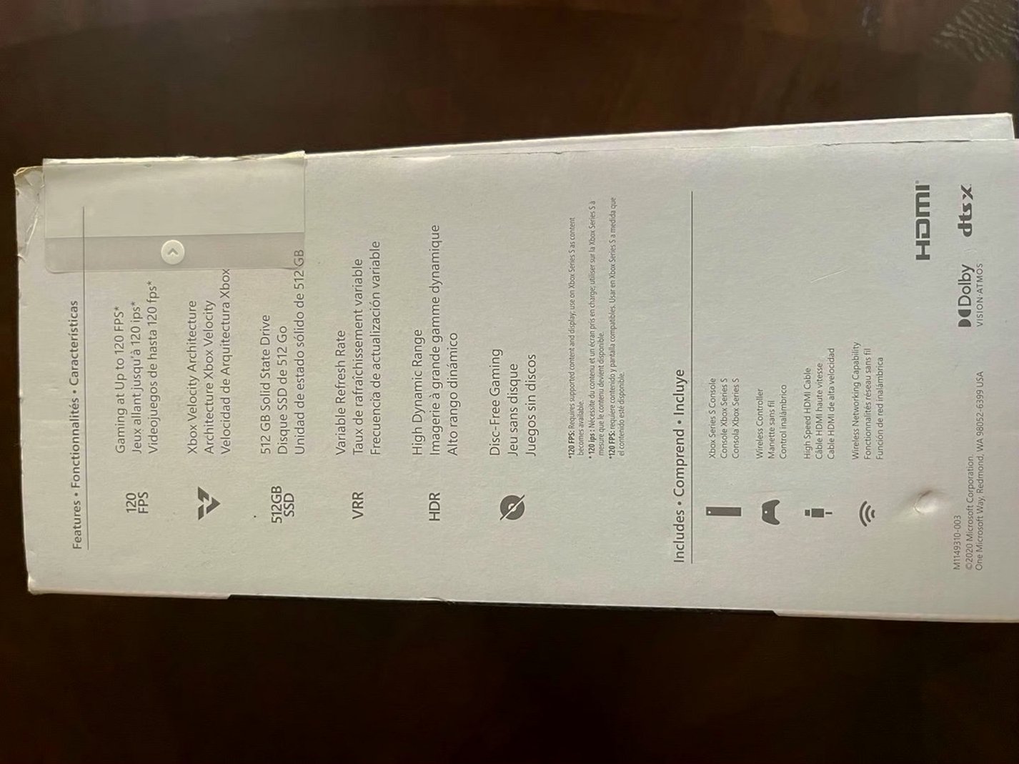 Microsoft Xbox Series S 512GB White Unlocked - Used image 4