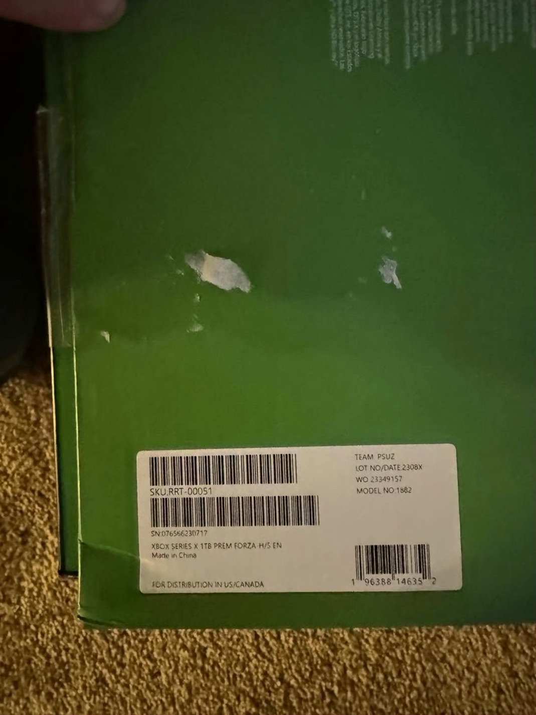 Microsoft Xbox Series X 5S69 - Used image 2