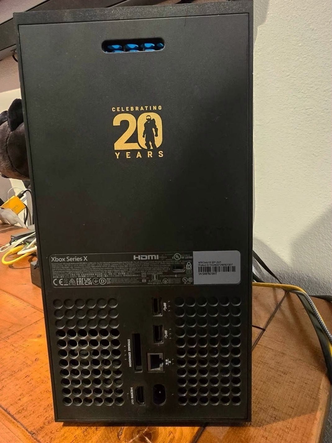 Microsoft Xbox Series X 20th Anniversary Halo Edition 2TB External Hard Drive - Used image 3