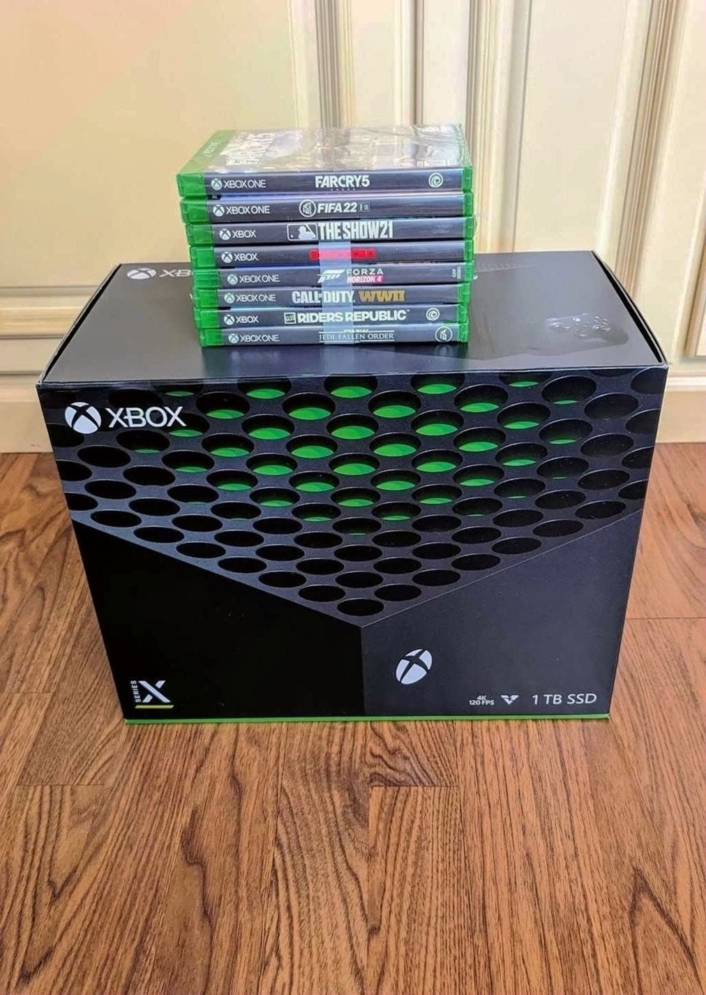 Microsoft Xbox Series X 1TB Console Bundle with 8 Games - Used