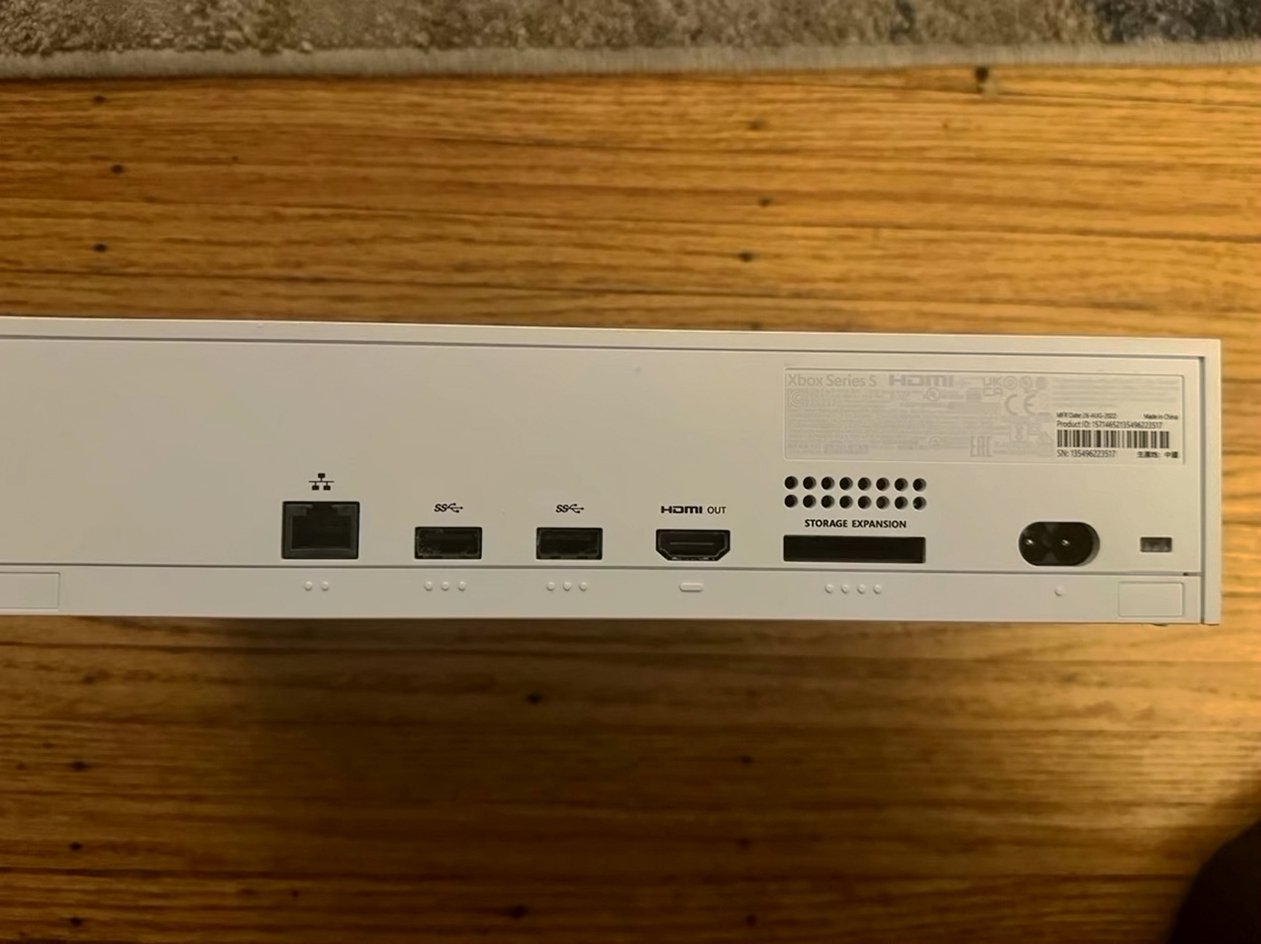 Microsoft Xbox Series S 512GB White Used image 3