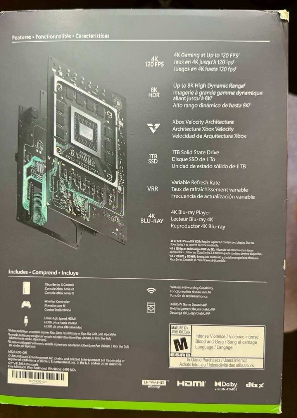 Microsoft Xbox Series X Diablo 4 Edition 6Y72 - Used image 4