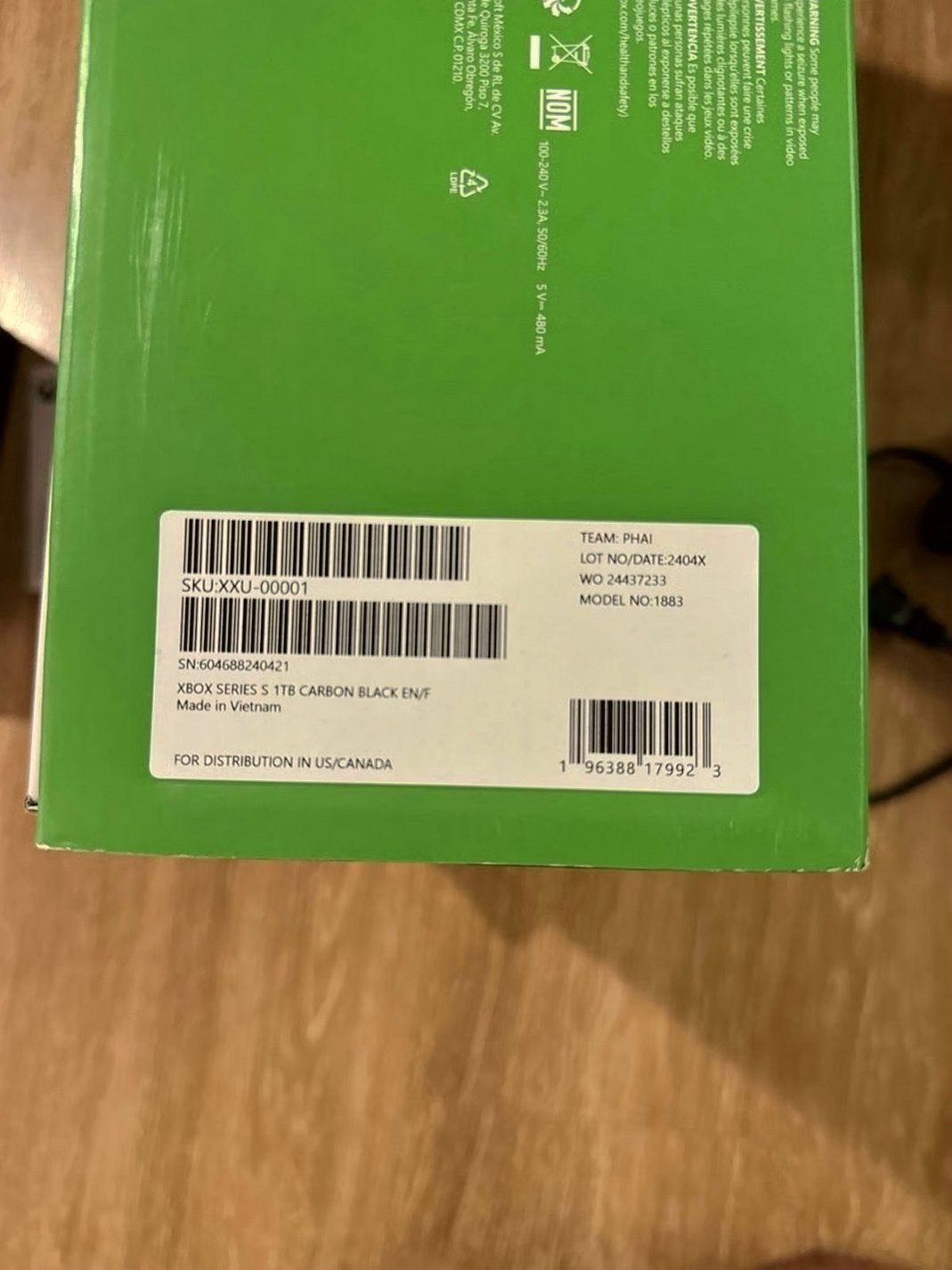 Microsoft Xbox Series S 1TB White - Used image 2