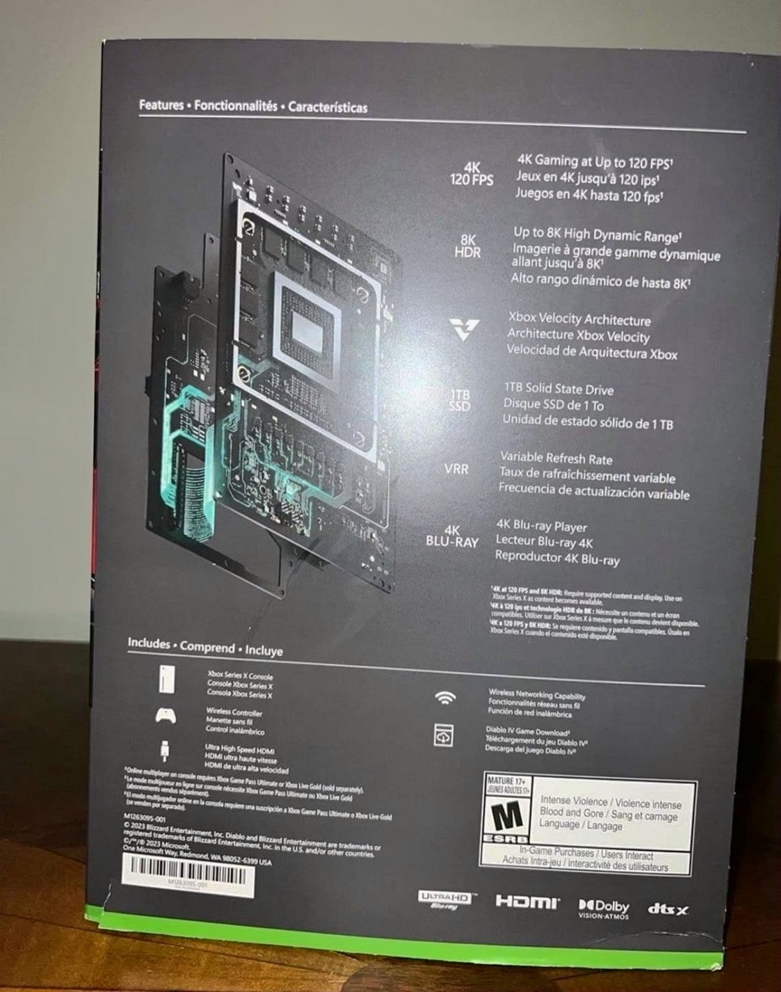 Microsoft Xbox Series X 1TB Diablo IV Edition Sealed - Used image 3