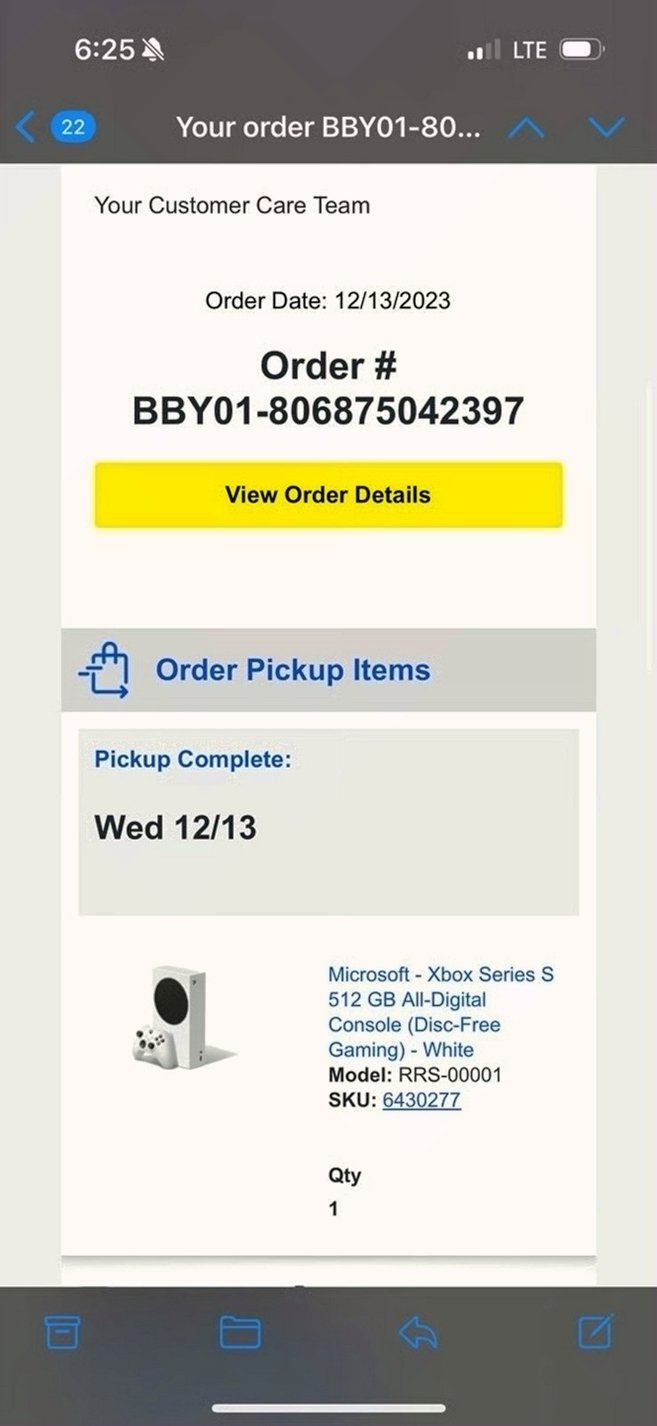 Microsoft Xbox One Series S 512GB Robot White - Used image 4