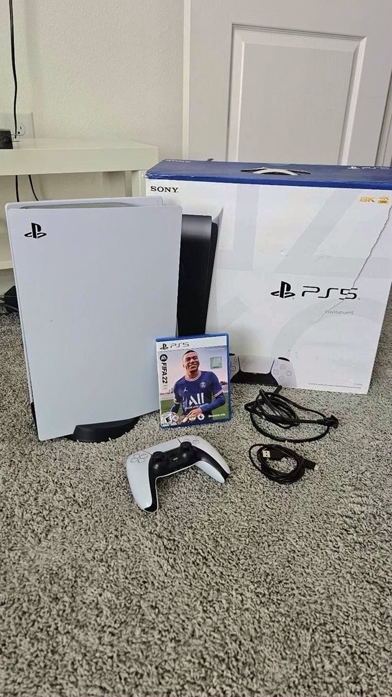 Sony PlayStation 5 Disc Edition Console Used