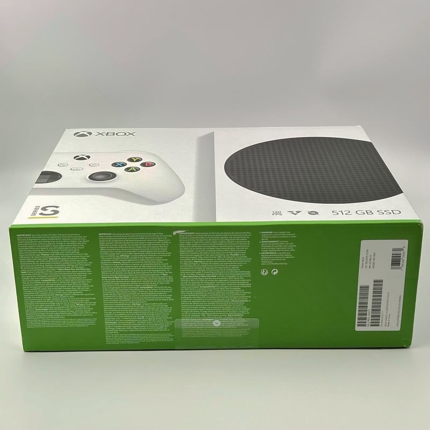 Microsoft Xbox Series S 512GB White - Used image 3