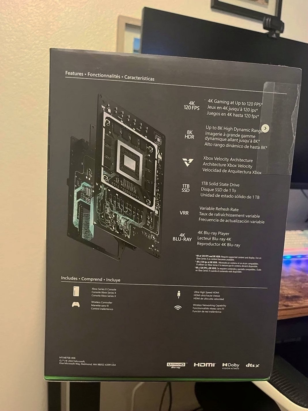Microsoft Xbox Series X 6X56 1TB Black - Used image 2