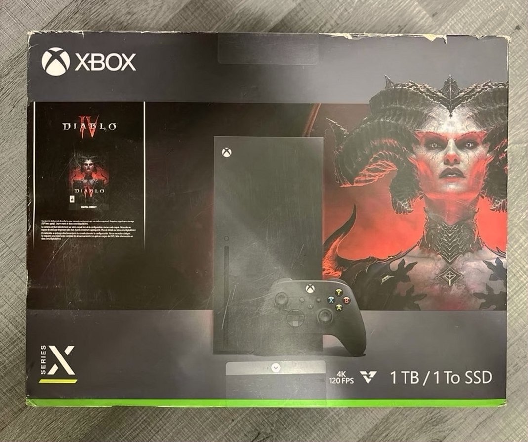 Microsoft Xbox Series X Diablo IV Bundle 1TB Black - Used