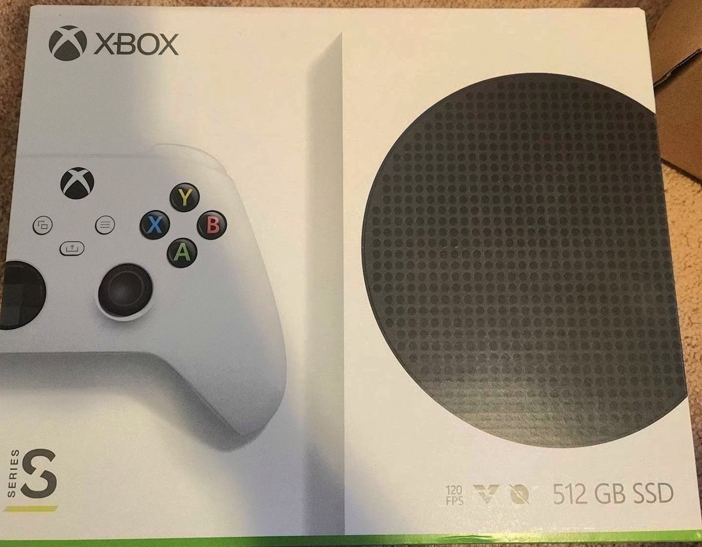 Microsoft Xbox Series S Console 512GB White - New