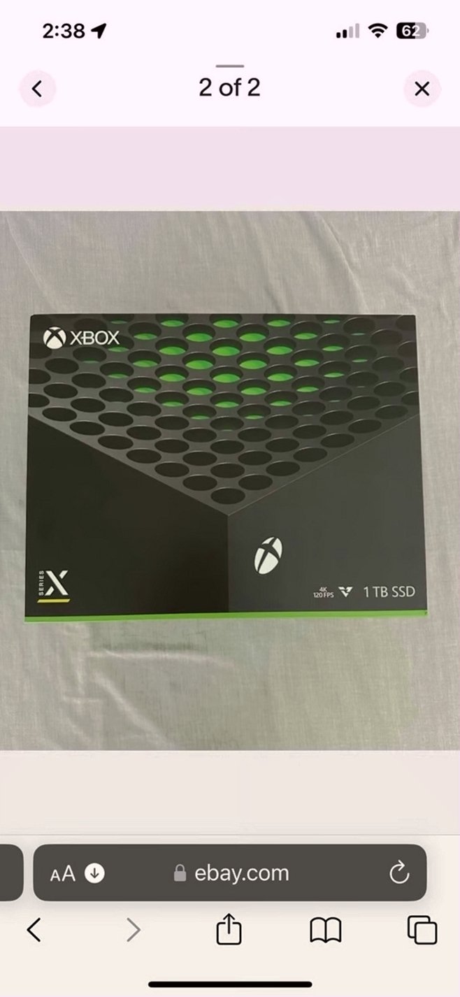 Microsoft Xbox Series X 1TB Black Used