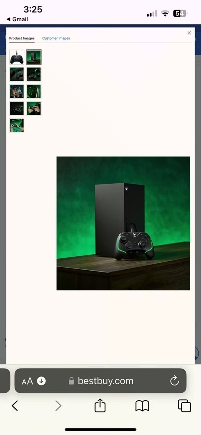 Microsoft Xbox Series X 1TB Black Used image 4