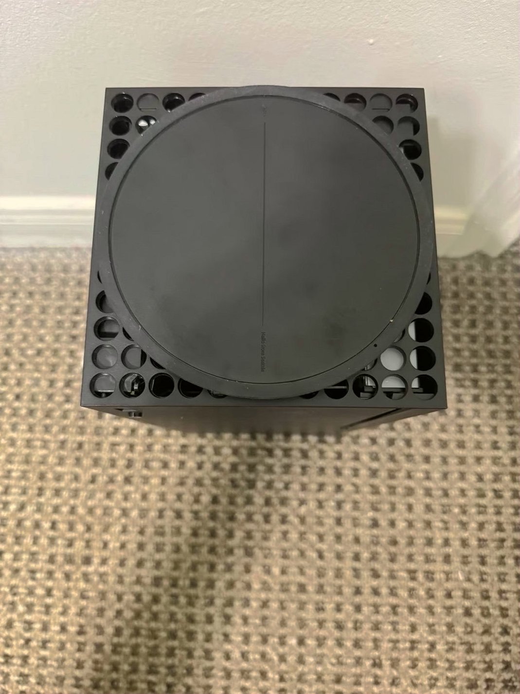 Microsoft Xbox Series X 9L76 Black Used image 4