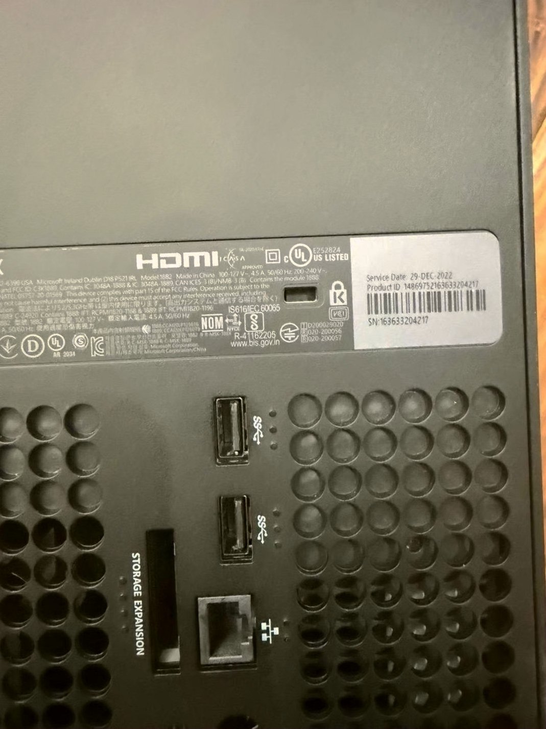 Microsoft Xbox Series X 1TB Black - Used image 2