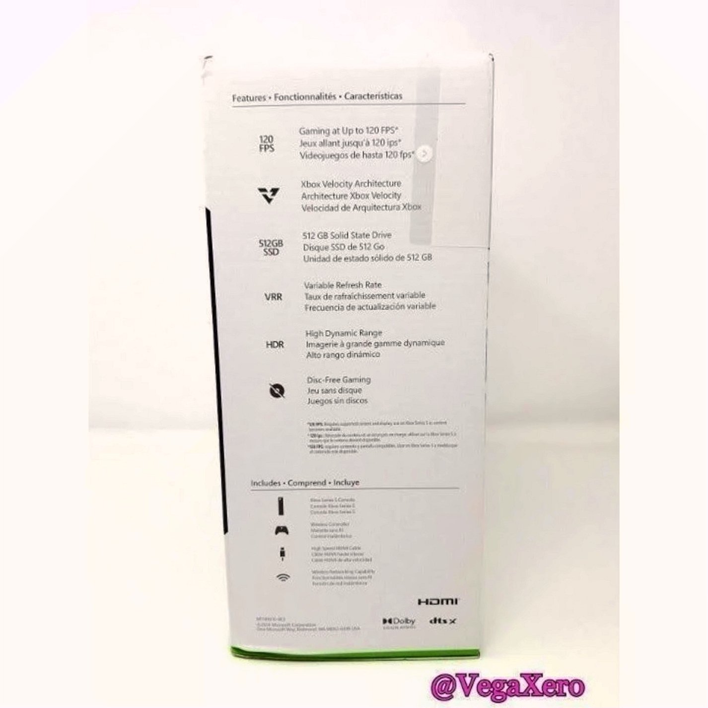 Microsoft Xbox Series S 512GB White - Used image 4