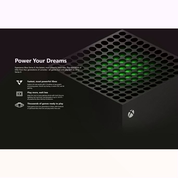 Microsoft Xbox Series X 1TB SSD Black Gaming Console - Used image 4