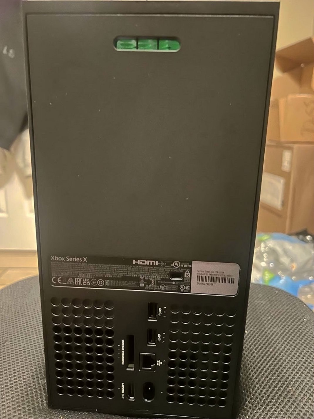 Microsoft Xbox Series X 1TB Black Used image 3