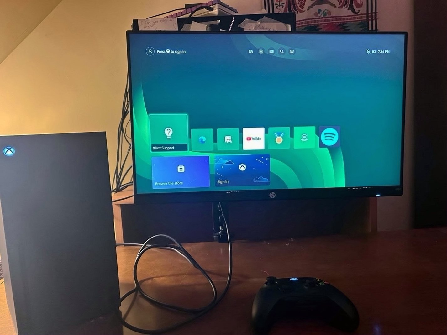 Microsoft Xbox Series X 1TB Black Unlocked - Used image 3