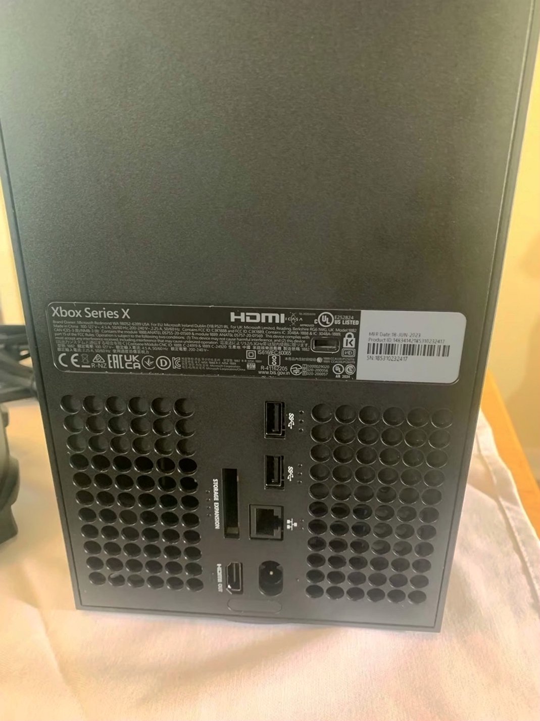 Microsoft Xbox Series X 1TB Black - Used image 3