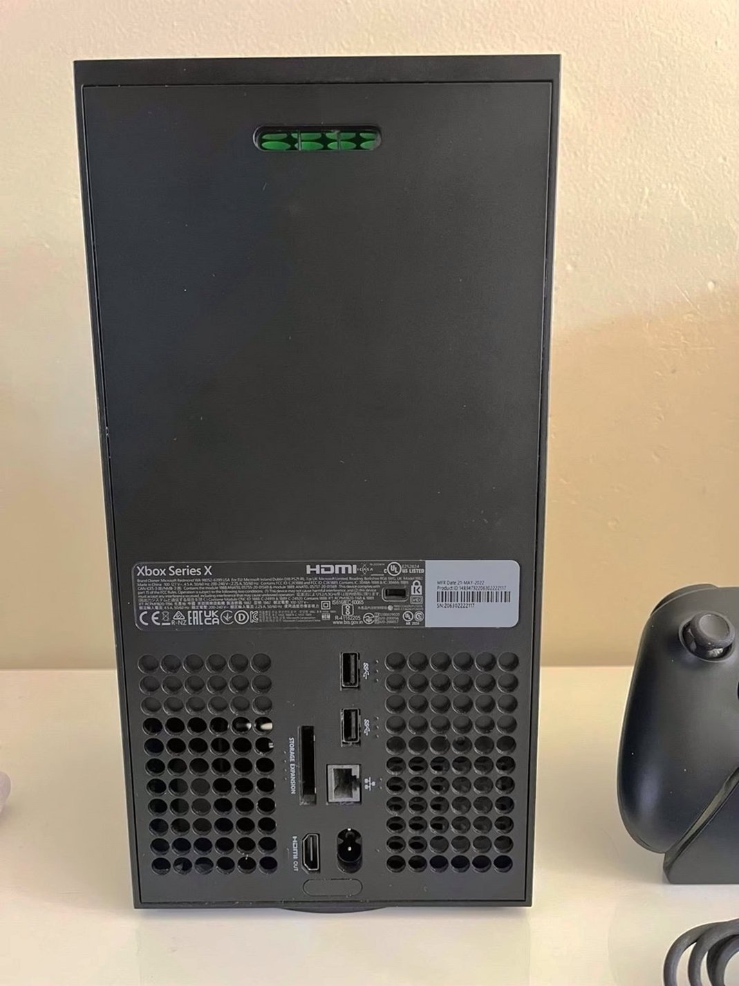 Microsoft Xbox Series X 1TB Black Used image 4
