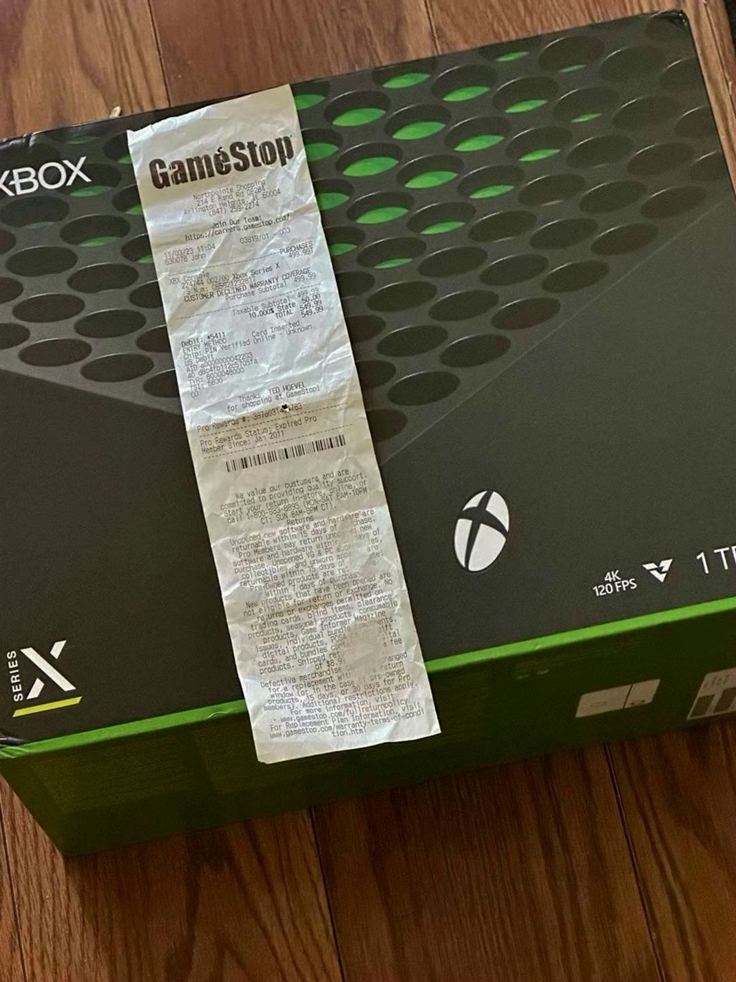 Microsoft Xbox Series X 7G13 Used
