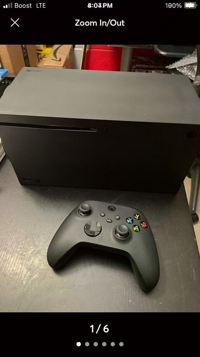 Microsoft Xbox Series X 1TB Black Console with Controller - Used