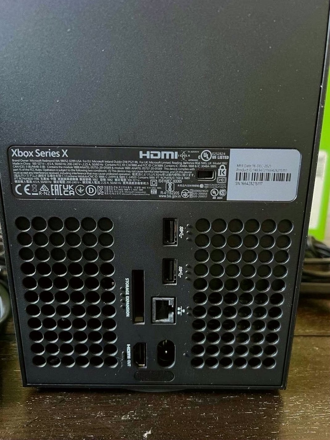 Microsoft Xbox Series X 1TB Black - Used image 3