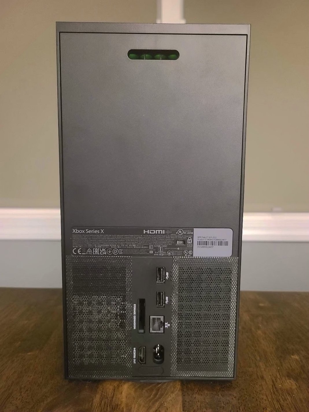 Microsoft Xbox Series X 1TB SSD Black - Used image 3