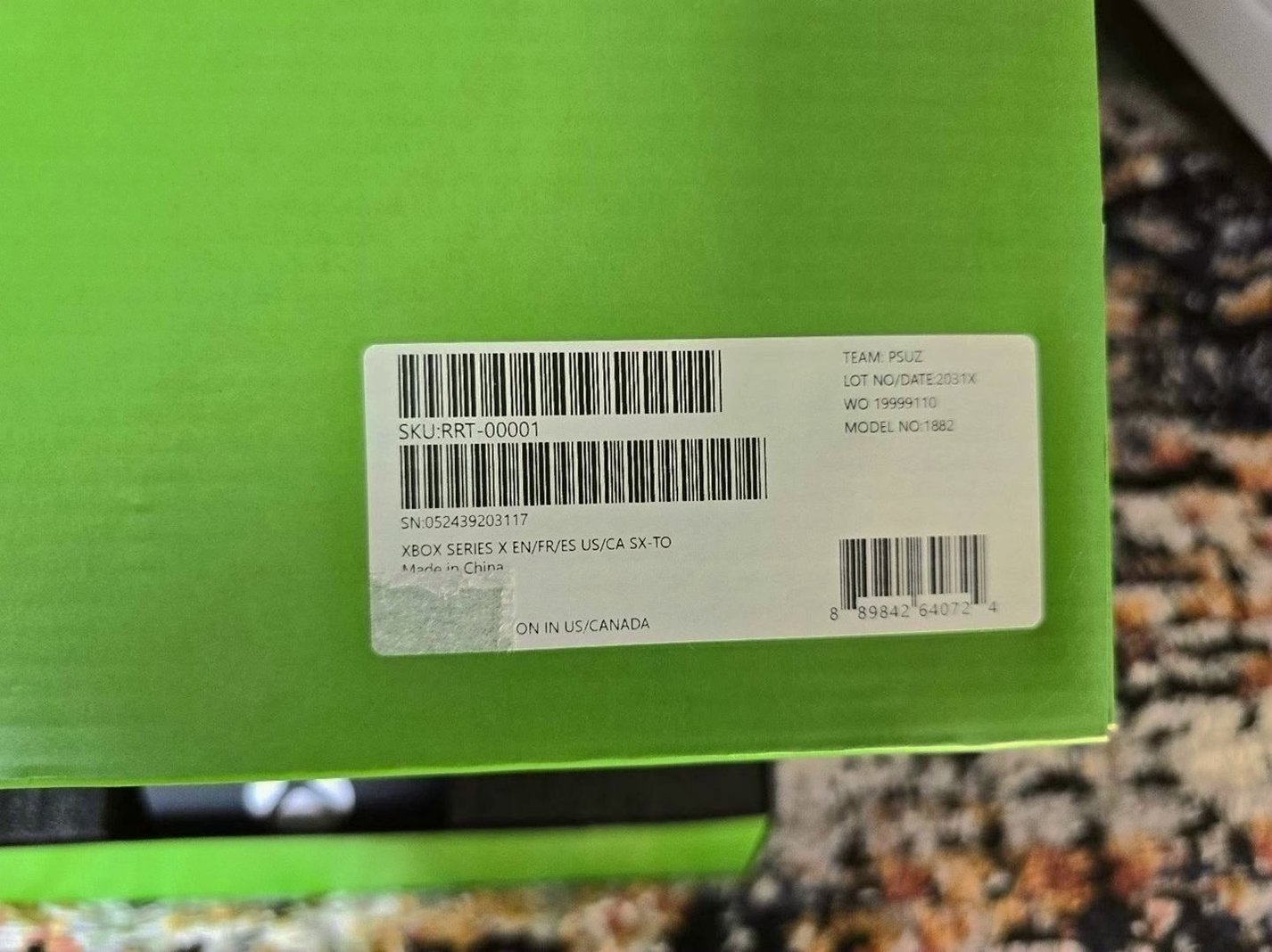 Microsoft Xbox Series X 1TB Black Unlocked - Used image 3