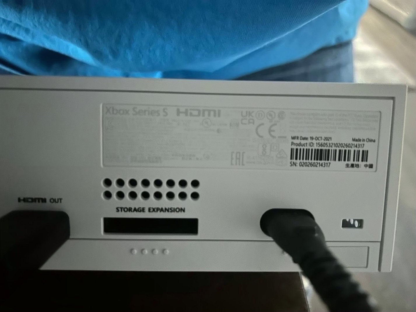 Microsoft Xbox Series S 512GB White - Used image 4