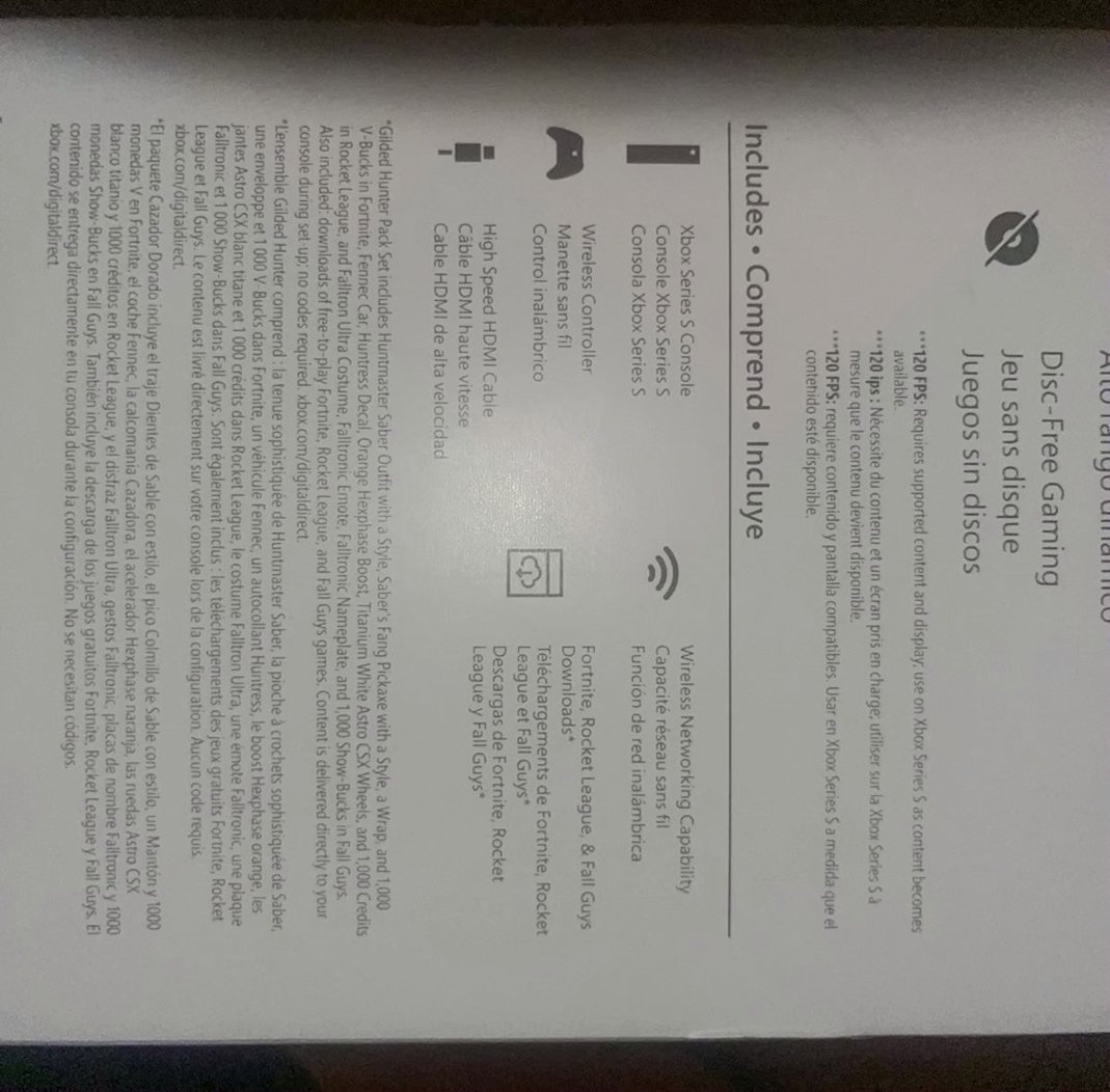 Microsoft Xbox Series S 512GB White - Used image 4