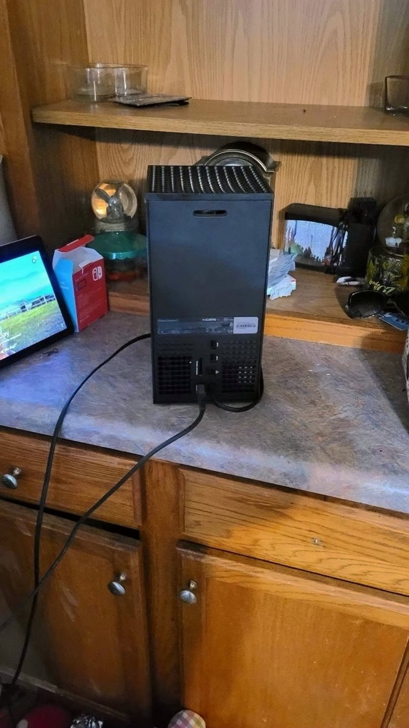 Microsoft Xbox Series X 1TB Black with Two Controllers - Used image 2