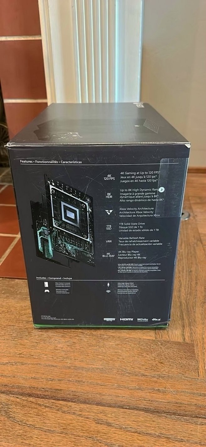 Microsoft Xbox Series X 7G58 1TB Black - Used image 2