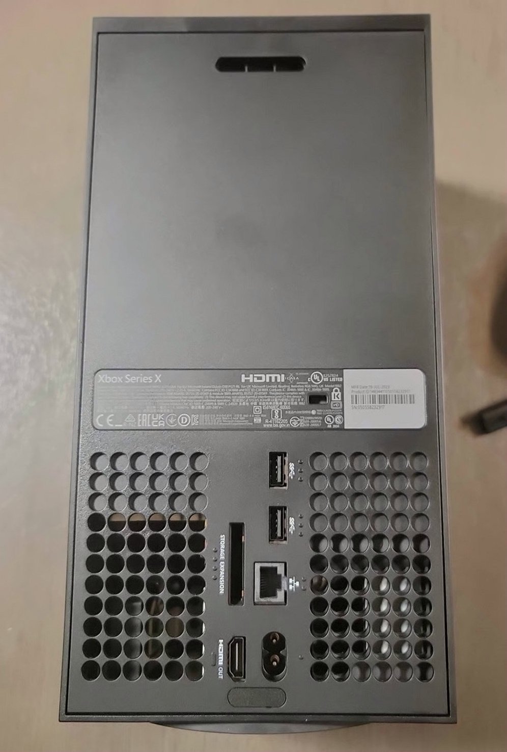 Microsoft Xbox Series X 1TB SSD with Controller Battery Charger - Used image 5