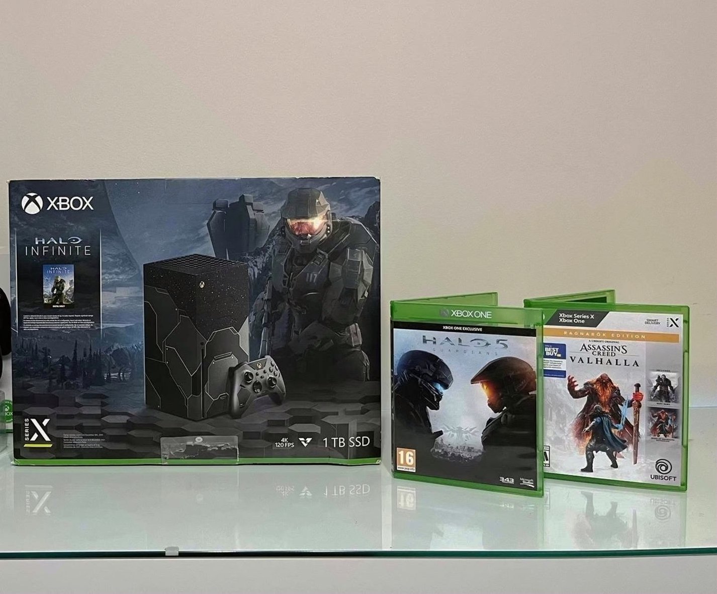 Microsoft Xbox Series X Halo Edition with 2 Games - Used