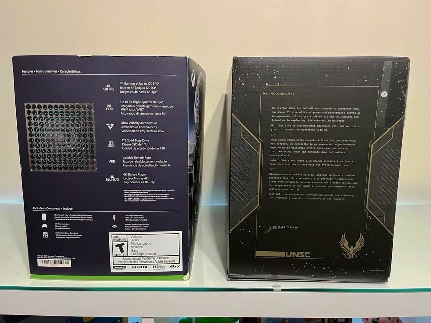 Microsoft Xbox Series X Halo Edition with 2 Games - Used image 5