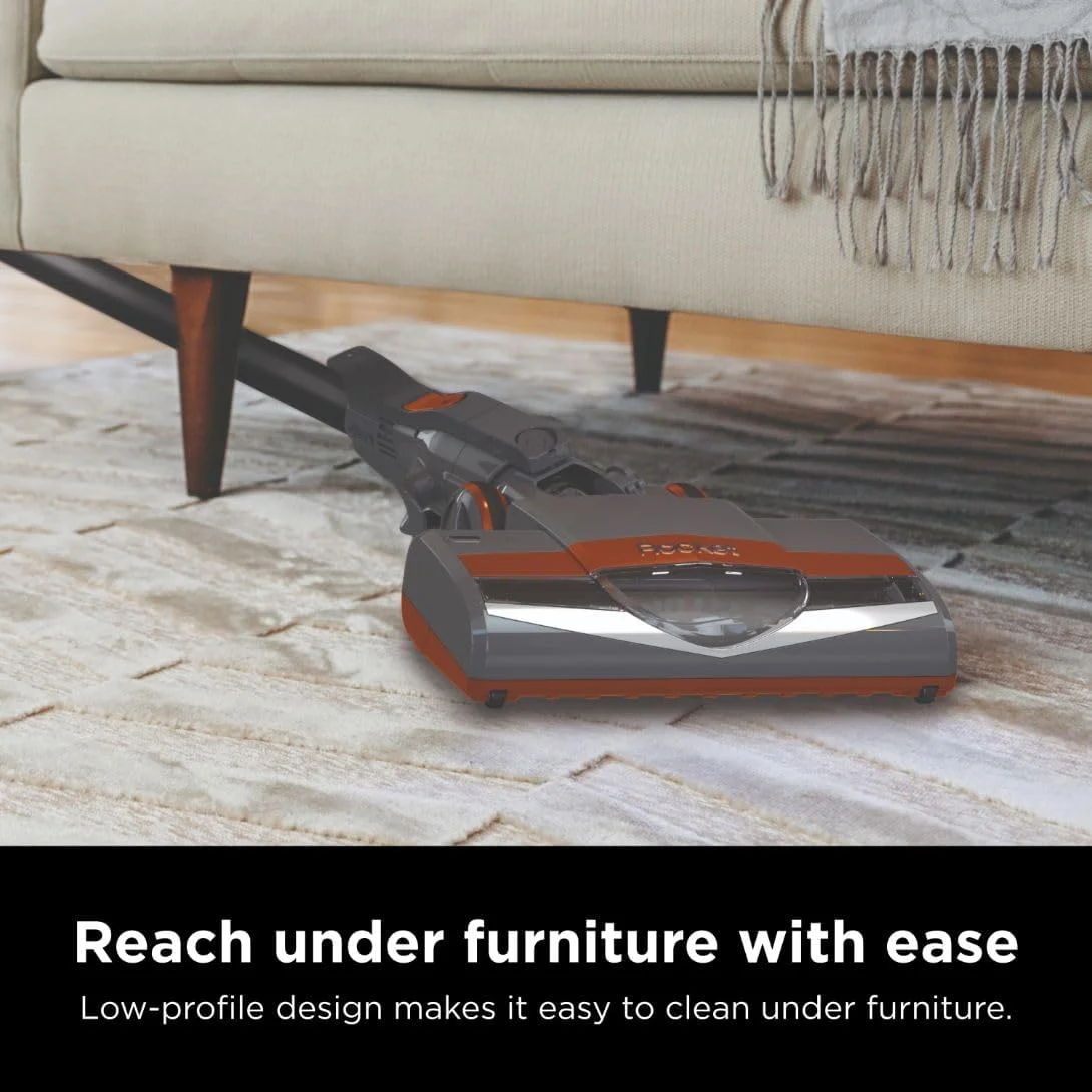 Shark Rocket Ultra-Light Corded Bagless Vacuum HV301 for Carpet and Hard Floor Cleaning Gray/Orange New image 4