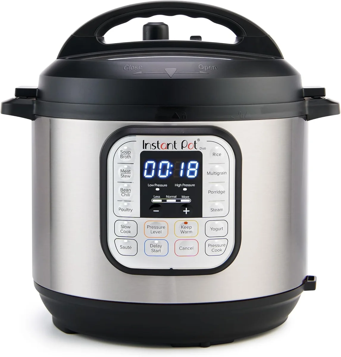 Instant Pot Duo 7-in-1 Electric Pressure Cooker DUO 60 6 Quart Stainless Steel - New