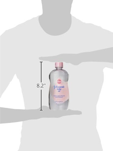 Johnson's Baby Baby Oil Pure Mineral Oil 20 fl. oz Original Scent New image 9