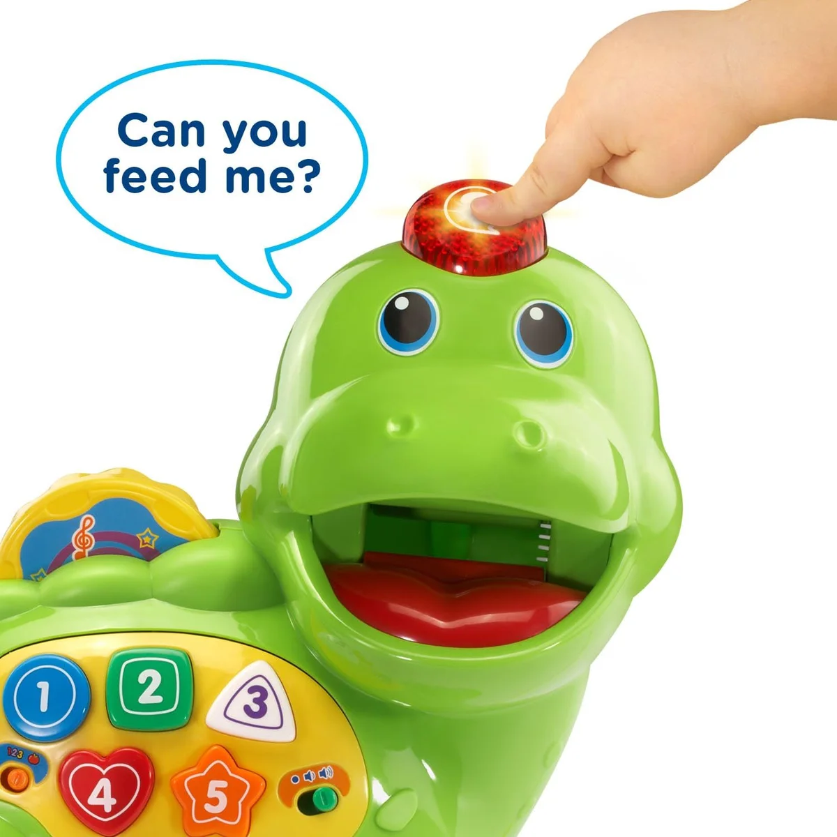VTech Chomp and Count Dino 80-157700 Learning Toy Green New image 3