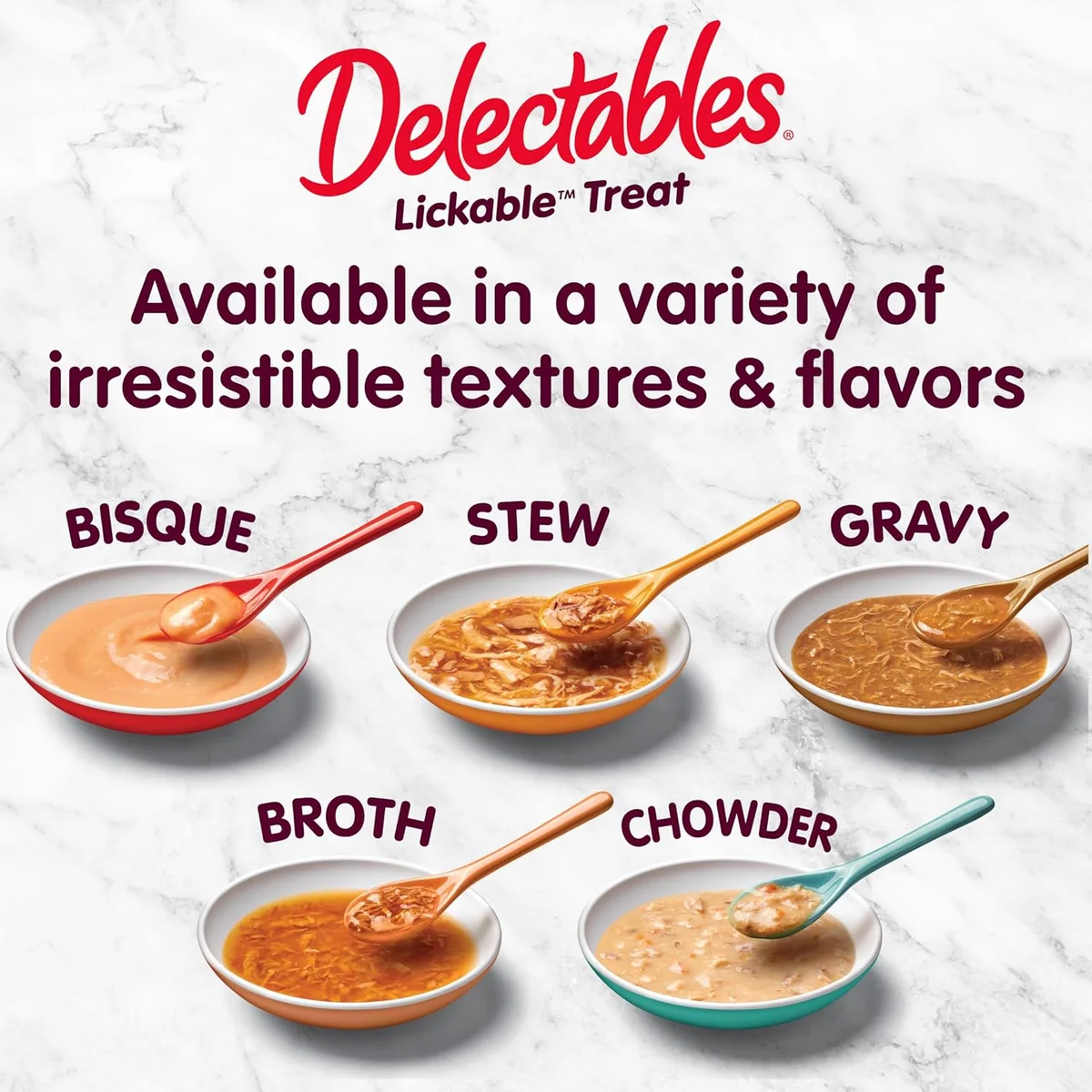 Delectables Lickable Treat Stew Wet Cat Treat Variety Pack 12ct Grain-Free New image 7