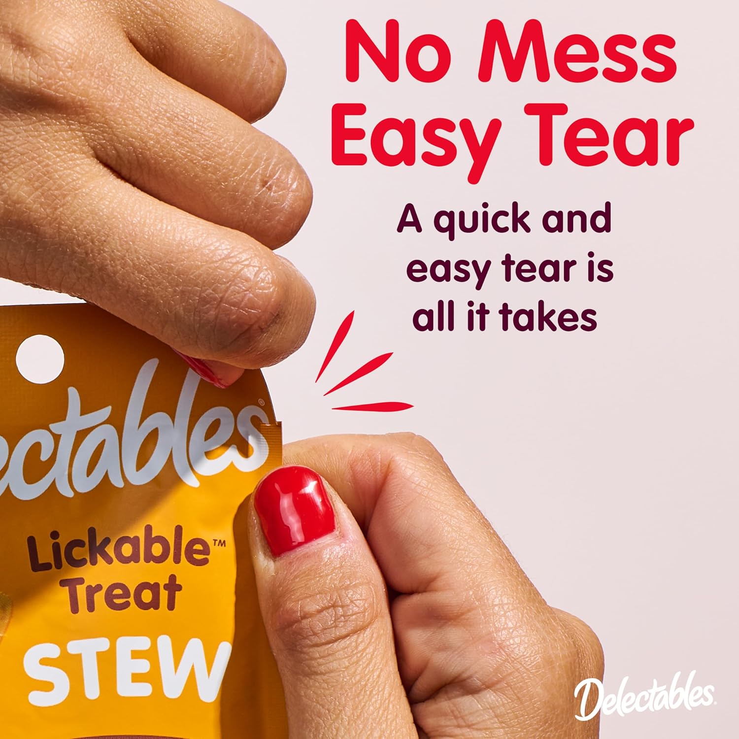 Delectables Lickable Treat Stew Wet Cat Treat Variety Pack 12ct Grain-Free New image 9