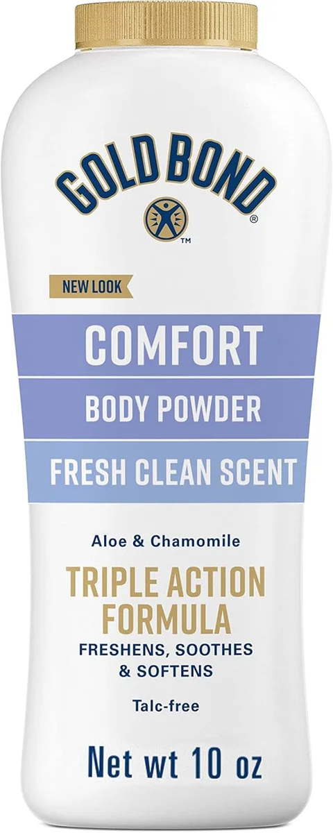 Gold Bond Comfort Body Powder 10 oz Talc-Free Aloe & Chamomile New